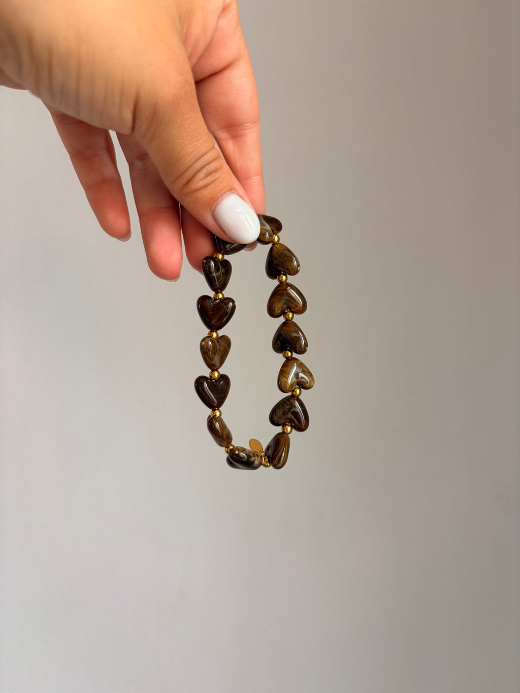 Armband | Cherie | Donker bruin