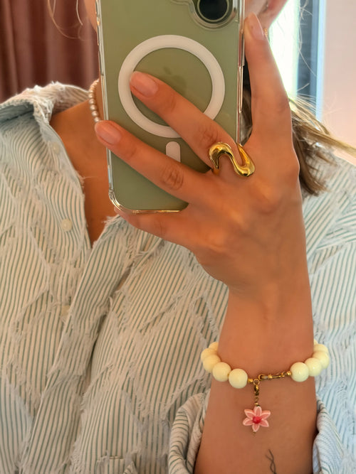 Armband | Nova | Gebroken wit