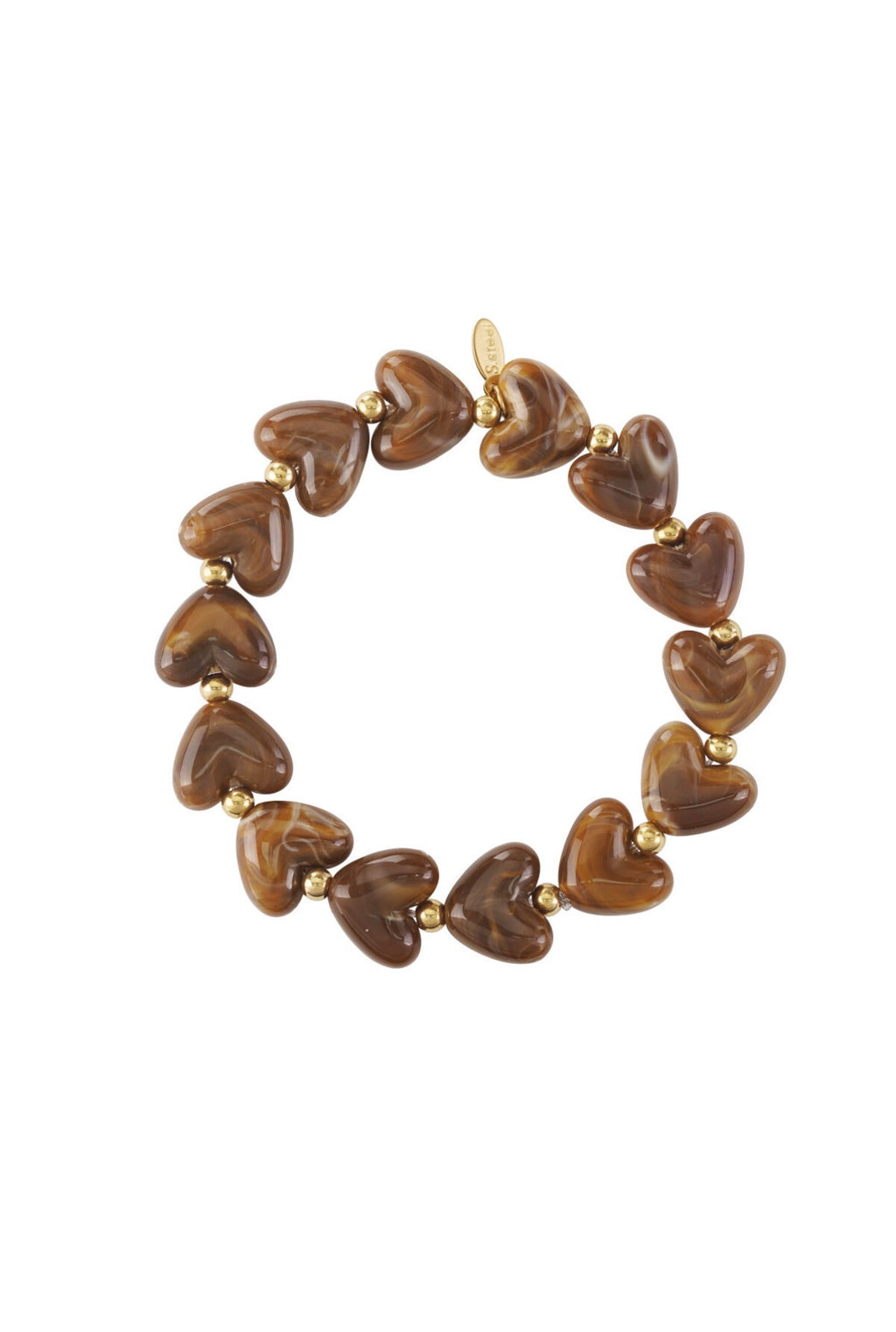 Armband | Cherie | Donker bruin