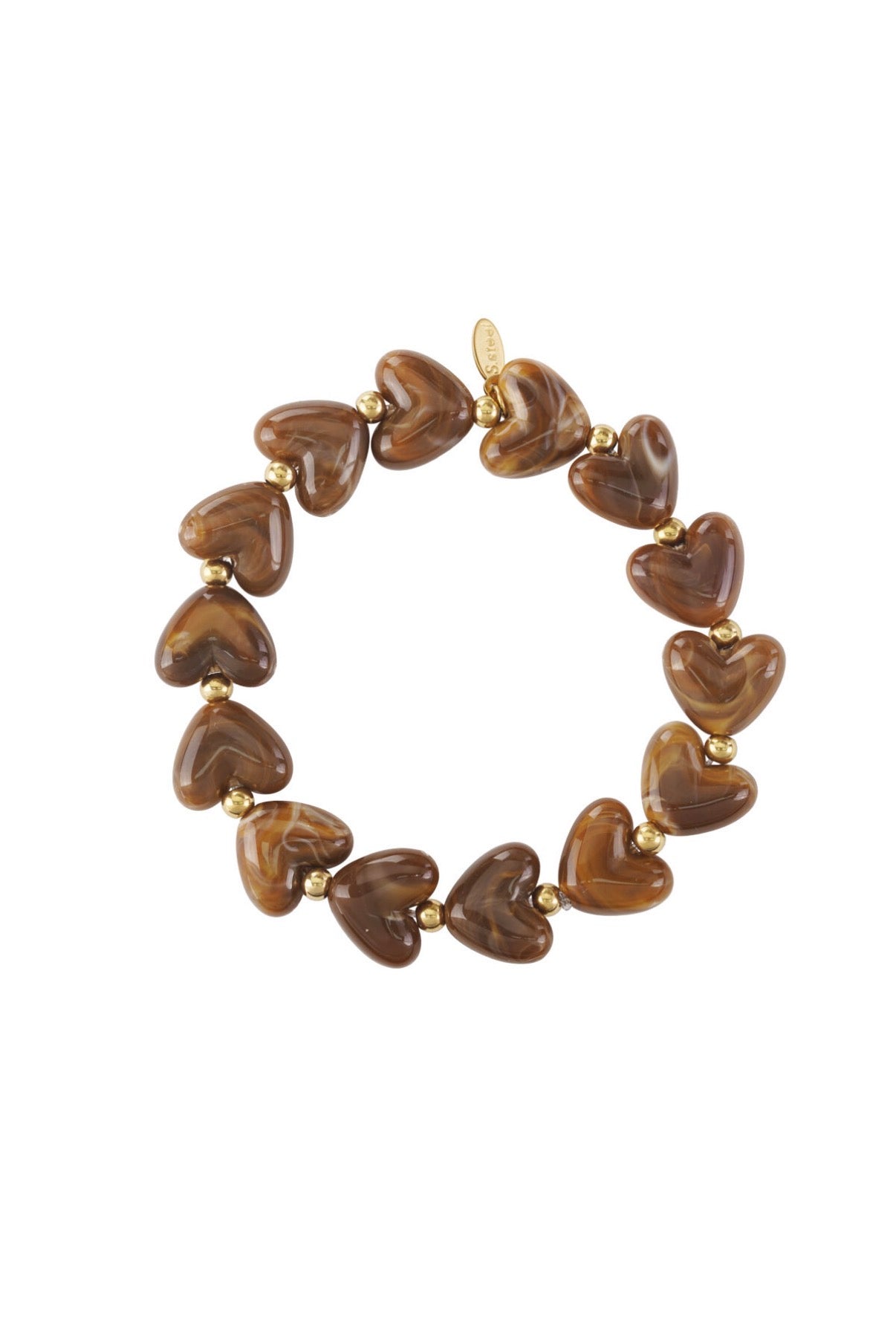 Armband | Cherie | Donker bruin